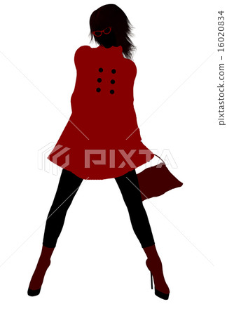 School Girl Silhouette 16020834
