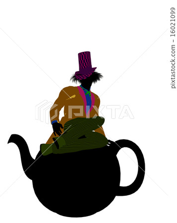 MadHatter Silhouette Illustration 16021099