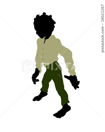 Dwarf Silhouette Illustration Dwarf Silhouette Illustration 16021267