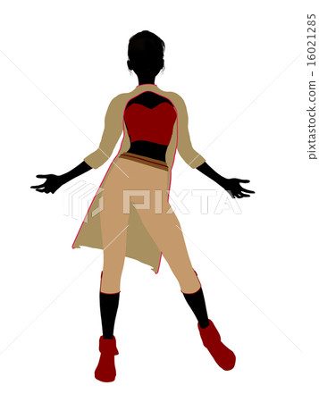 Jasmine Silhouette Illustration 16021285