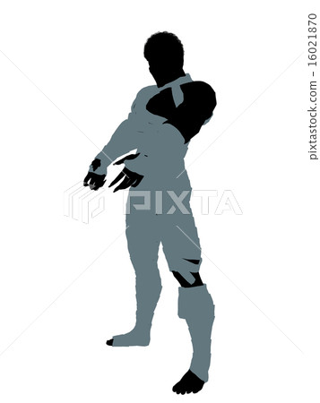 African American Male Mummy Illustration Silhouette African American Male Mummy Illustration Silhouette 16021870