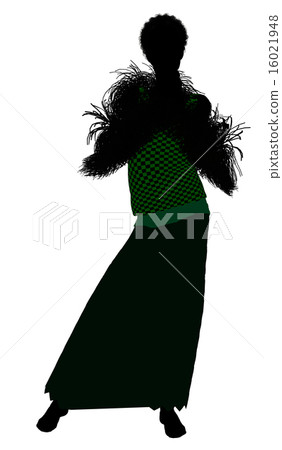 1920 Female Silhouette 16021948