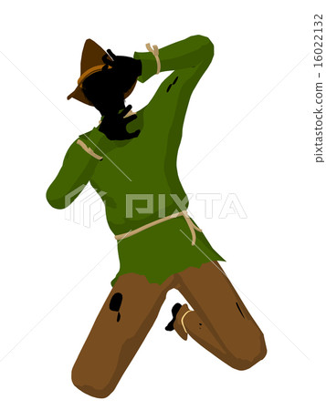 Halloween Scarecrow Art Illustration Silhouette Halloween Scarecrow Art Illustration Silhouette 16022132