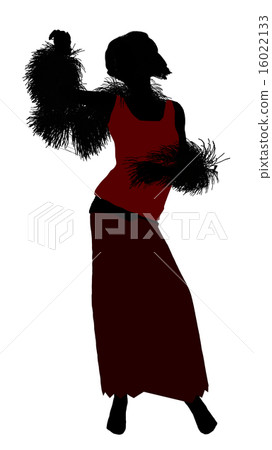 1920 Female Silhouette 1920 Female Silhouette 16022133