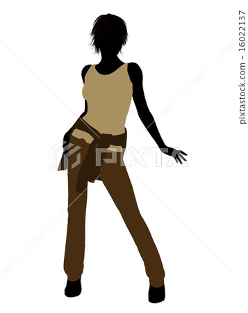 Woman Illustration Silhouette Woman Illustration Silhouette 16022137