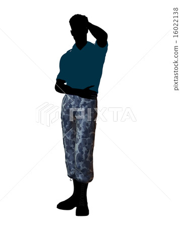 Male Soldier Illustration Silhouette Male Soldier Illustration Silhouette 16022138
