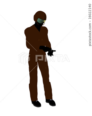 Male Pilot Illustration Silhouette Male Pilot Illustration Silhouette 16022140