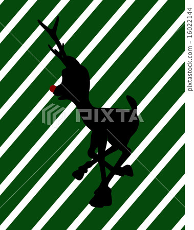 Christmas Shopping Silhouette Illustration Christmas Shopping Silhouette Illustration 16022144