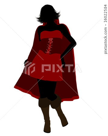 Little Red Riding Hood Silhouette Illustration Little Red Riding Hood Silhouette Illustration 16022584