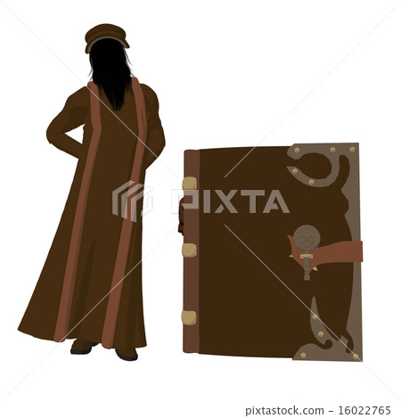 Leonardo Da Vinci Illustration Silhouette 16022765