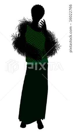 1920 Female Silhouette 16022766