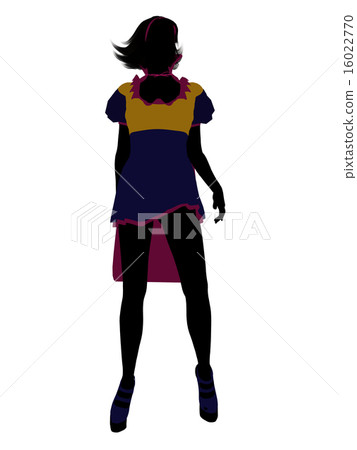 Snow White Silhouette Illustration Snow White Silhouette Illustration 16022770