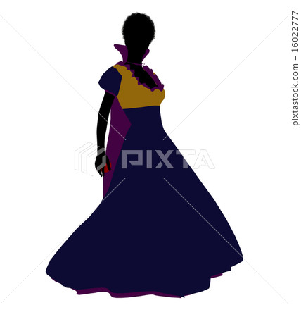 Snow White Silhouette Illustration Snow White Silhouette Illustration 16022777