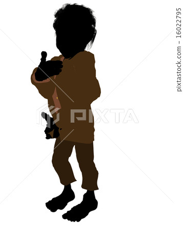 Dwarf Silhouette Illustration 16022795