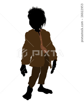 Dwarf Silhouette Illustration Dwarf Silhouette Illustration 16022953