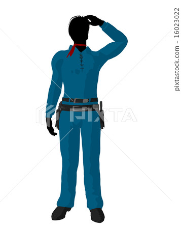 Cowboy Silhouette 16023022