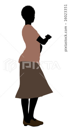 Grandmother Illustration Silhouette 16023351