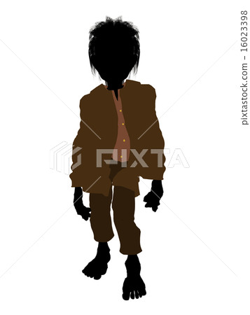 Dwarf Silhouette Illustration 16023398