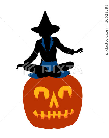 Halloween Witch Art Illustration Silhouette 16023399