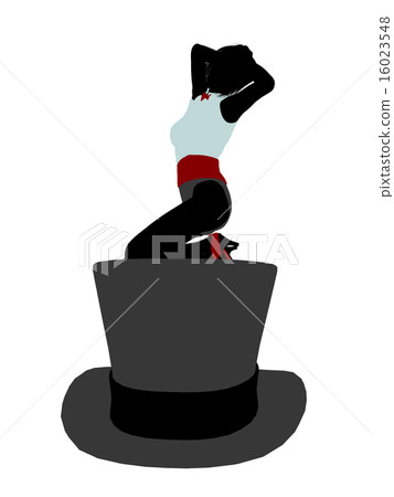 New Years Art Illustration Silhouette 16023548
