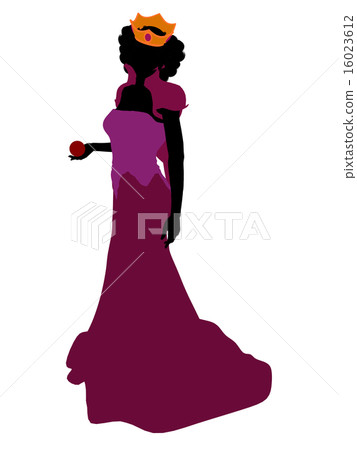 Evil Queen Silhouette Illustration 16023612