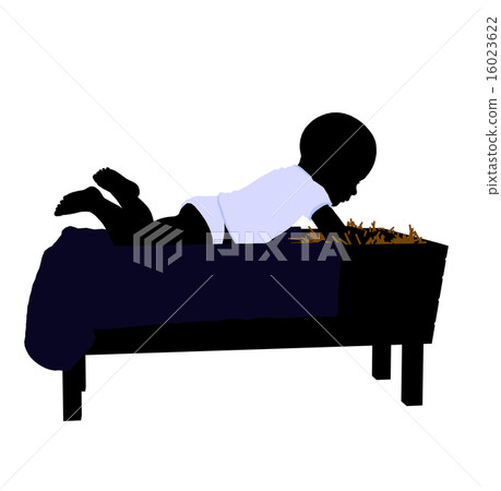 Baby Illustration Silhouette 16023622