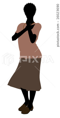 Grandmother Illustration Silhouette 16023690