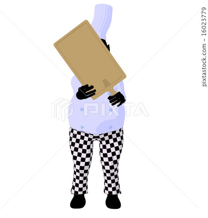 Chef Menu Art Illustration Silhouette 16023779