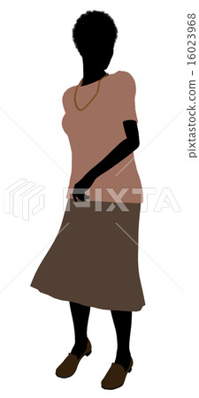 Grandmother Illustration Silhouette Grandmother Illustration Silhouette 16023968