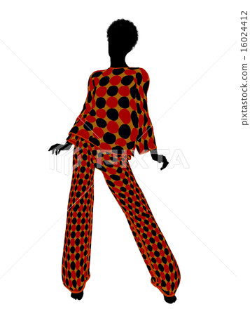 African American Lingerie Silhouette African American Lingerie Silhouette 16024412
