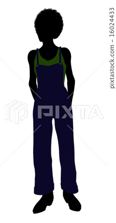 African American Casual Woman Illustration Silhouette African American Casual Woman Illustration Silhouette 16024433