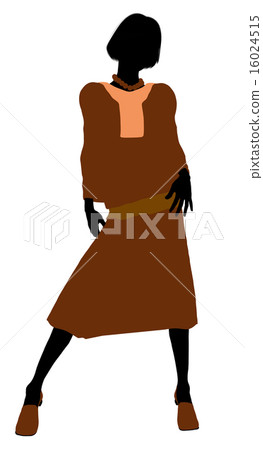 Conservative Female Illustration Silhouette Conservative Female Illustration Silhouette 16024515