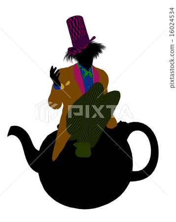 MadHatter Silhouette Illustration MadHatter Silhouette Illustration 16024534