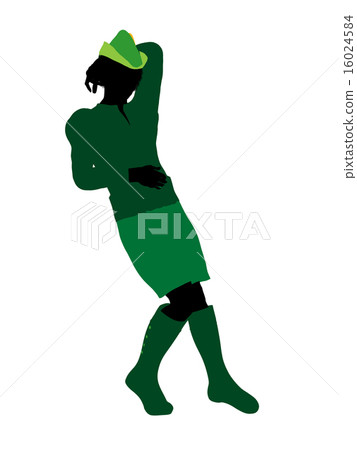 Peter Pan Silhouette Illustration Peter Pan Silhouette Illustration 16024584