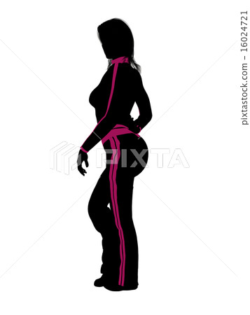Female Workout Silhouette Female Workout Silhouette 16024721