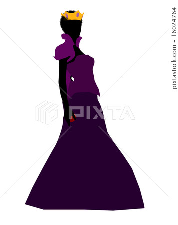 Evil Queen Silhouette Illustration 16024764