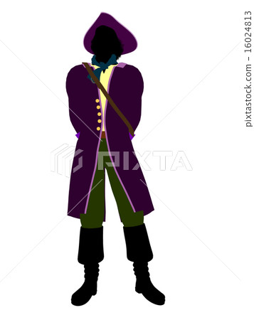 Captain Hook Silhouette Illustration Captain Hook Silhouette Illustration 16024813
