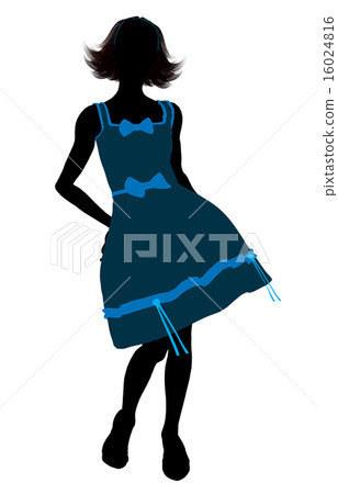 Teenager Illustration Silhouette Teenager Illustration Silhouette 16024816