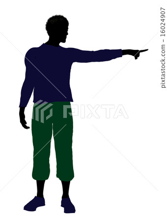 Casual Dress African American Illustration Silhouette Casual Dress African American Illustration Silhouette 16024907