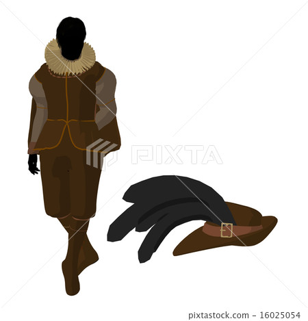William Shakespeare Illustration Silhouette 16025054