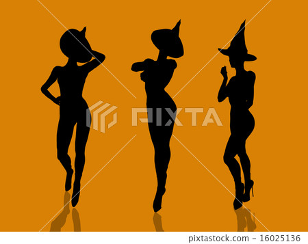 Halloween Illustration silhouette Halloween Illustration silhouette 16025136