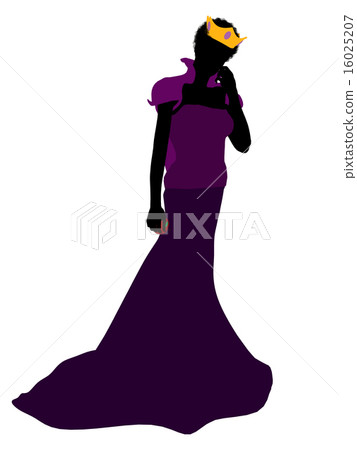 Evil Queen Silhouette Illustration Evil Queen Silhouette Illustration 16025207
