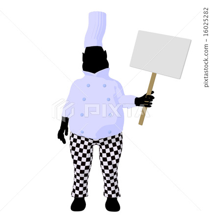 Chef Menu Art Illustration Silhouette 16025282