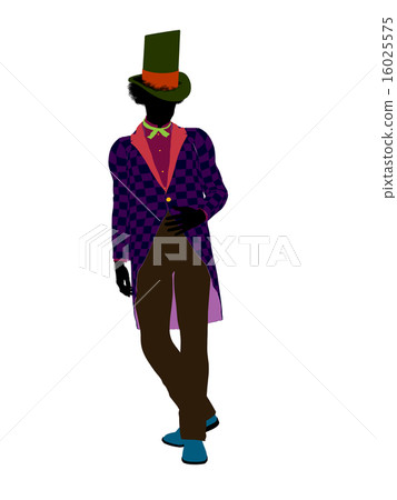 MadHatter Silhouette Illustration MadHatter Silhouette Illustration 16025575