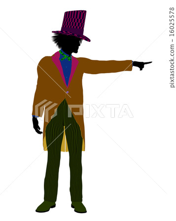 MadHatter Silhouette Illustration MadHatter Silhouette Illustration 16025578