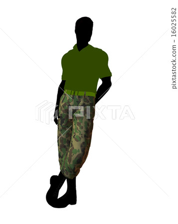 Male Soldier Illustration Silhouette Male Soldier Illustration Silhouette 16025582