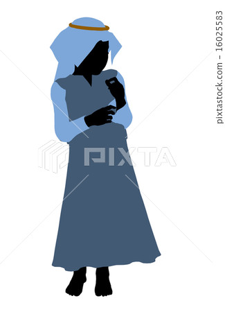 Nativity Illustration Silhouette Nativity Illustration Silhouette 16025583