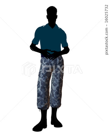 Male Soldier Illustration Silhouette Male Soldier Illustration Silhouette 16025732