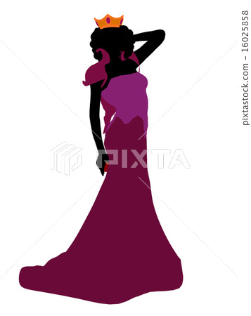 Evil Queen Silhouette Illustration 16025858