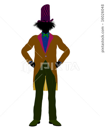 MadHatter Silhouette Illustration MadHatter Silhouette Illustration 16026048
